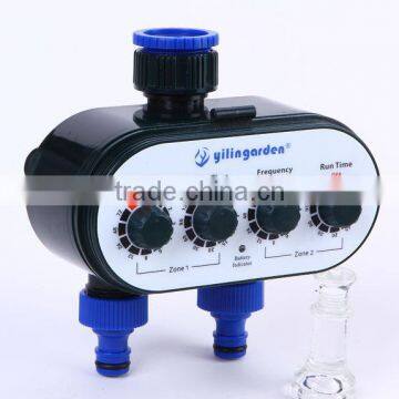 Two outlet water timer