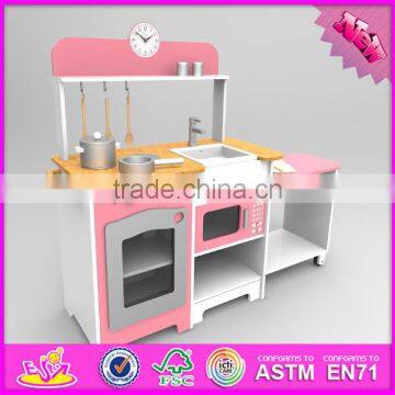 2016 New Design Home Play Children Wooden Play Kitchen Sets for Sale W10C250 photo-2