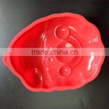 New Design Fashion Wholesale Cake Decorating Tools Santa Claus Silicone Molds