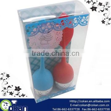 Wholesale Food Safety Silicone Tea Strainer Set CK-2167D