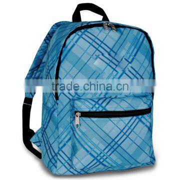 2016 Zebra-stripe Fabric Wholesale Colorful Polyeste Foldable Bag Back to School Backpack photo-5