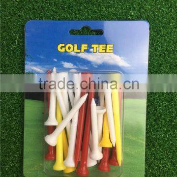 Custom Logo Colorful Plastic Golf Tee With Packaging photo-4