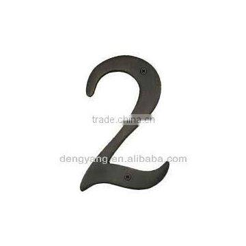 6" Solid Brass House Number photo-1