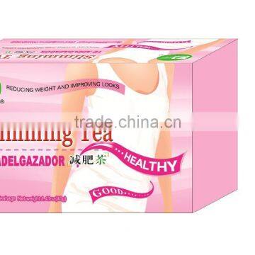 Private Label Slim Tea Detox Slimming Green Tea Fat Burner Slimming Tea 2g*20bags/box photo-4