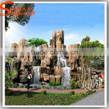 Prefab wholesale indoor fountains wall artificial waterfalls for home Add to My Favorites