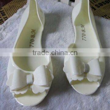 New popular white jelly shoe