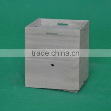 high quality solid wood smoled salmon crate