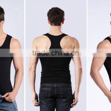 Bodybuilding Clothing Athletic y Back 95%cotton+5%spandex Stringer Plain Tank Top Men photo-4