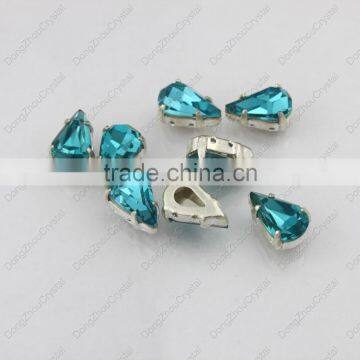 drop crystal stone for clothing decoration