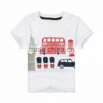 Custom children clothing softtextile kids t shirt