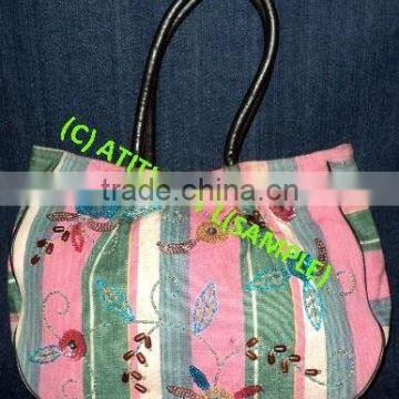 COTTON CANVAS HANDBAGS