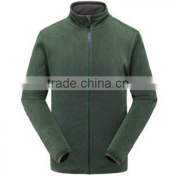 China Oem Good Quality Cheaper Customized Designs Polar Fleece Jackets Wholesale Contrast Color Stand Collar Jackets