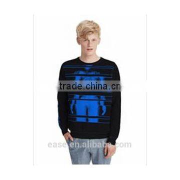 2016 men OEM print uniform sweater