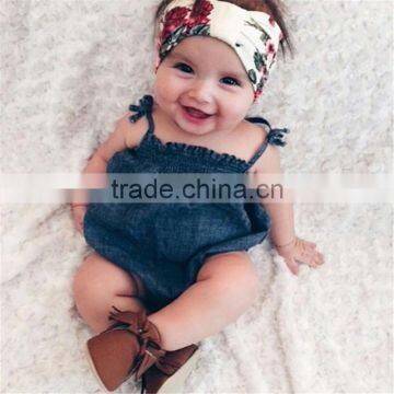 S60699B 2016 Baby wholesale bodysuit infant baby girl clothes