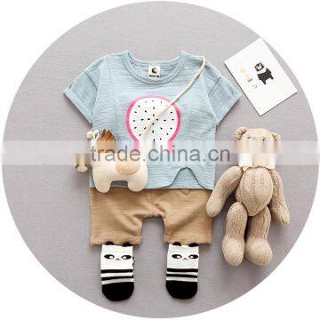 S17127A Summer Cotton Children Baby Boys Runnning Hot Shorts photo-2