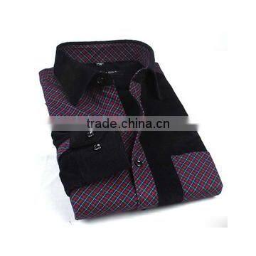 Plaid and Floral Flannel Shirt Men photo-2