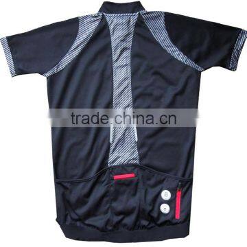 Top Sale Cheap Dry Fit Sublimated Short Sleeve Cycling Jersey Custom photo-2