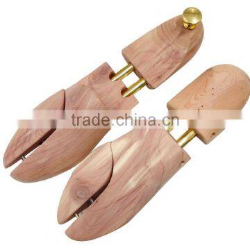 Double Tube Lotus Firm Wood Professional Adjustable Shoe Tree With Metal Cap photo-2