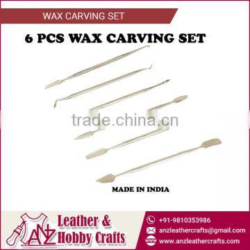 High Quality 6pc Wax Carving set at Wholesale Rate