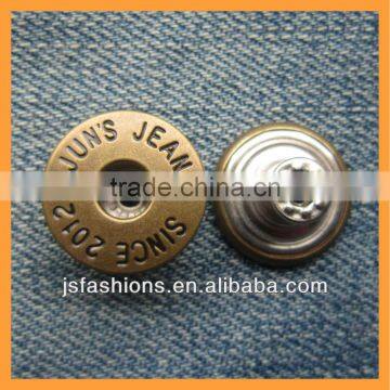 New arrival high quality jeans buttons wholesale usa