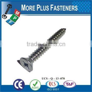 Made in Taiwan csk tapping screw phillips head Self Tapping Screw