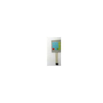 Carton Sealing Rubber Membrane Switch Panel