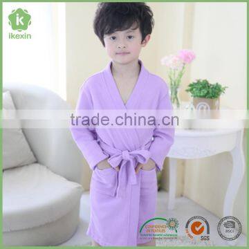 Wholesale Thermal Colorful High Density Children Bathrobe