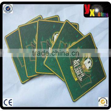 squre Eco friendly beer paper coaster