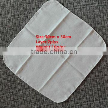 100% Cotton Gauze Towel Face Cloth Baby Muslin Face Washing Cloth Muslin Face Cloth