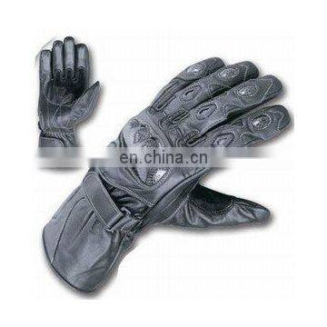 Leather Motorbike Racing Gloves, Cow & Buffalo Leather Gloves,Racing Garments