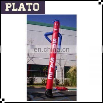 Mini single leg inflatable waving man,inflatable sky man for SAP SALE