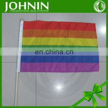 Best Welcomed Top Quality Logo Printed Promotional Waving Hand Flag photo-6