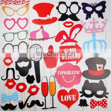 DIY Lips Wedding Party baby shower decorations Photo booth props Bunny christmas party favor shower sash photos