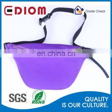 2016 promotional new design fashion neoprene waterproof running waist pack