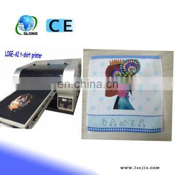 multifunctional and colorful tea towel DTG printer 8 color made in china