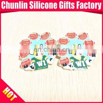 Shape Animal Badge/Pins With Rubber Cap photo-4