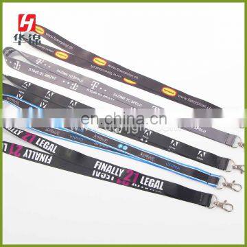 Nylon lanyard with snap hooks