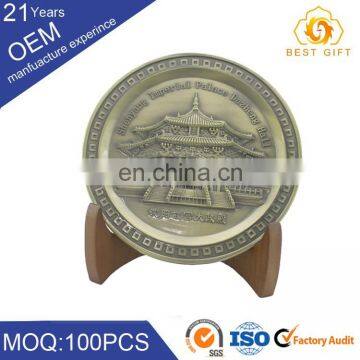 Decoration Promotion Advertising Zinc Alloy Engraving Metal Logo Plate