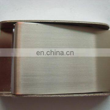 private custom brushed effect buckles for military belt