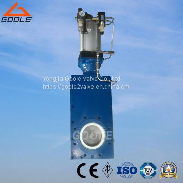 Pneumatic Ceramic Single Disc Gate Valve (GZ643TC)