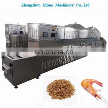 Big capacity microwave tenebrio molitor drying machine   Stainless Steel Microwave Dryer