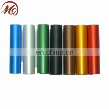 Anodized aluminum tube