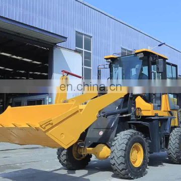 Hydrauliac Transmission System 2 Ton Wheel Loader For Sale