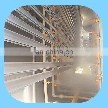 Extrusion aluminium production line for anodized/powder coating