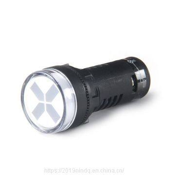Isolation brake position indicator to electronic plastic led indicator light