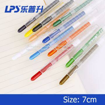 (6 colors/box) Students Painting Material Jumbo Crayons Watercolor Washable Gouache Painting Water-soluble Crayons