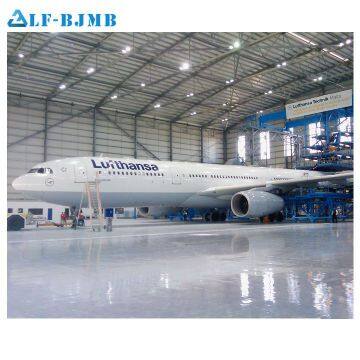 Light Steel Structure Construction Prefabricated Aircraft Hangars/Workshop