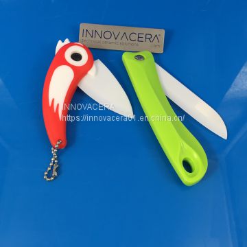 Long service life of zirconia bird cutter/blade for food peal/ package peal/ fold cutter