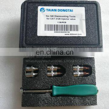 No,140 Dismounting Tools for CAT 3126 injector valve