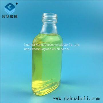 200ml Flat Glass Bottle Directly Sold by the Manufacturer Health Wine Glass Bottle Manufacturer